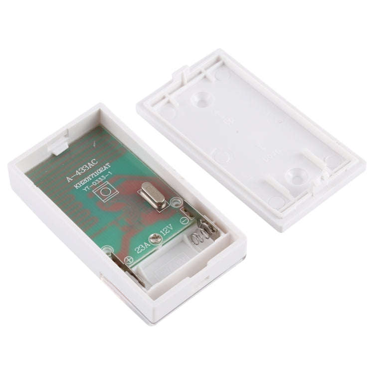 VOYE V003A Home Music Remote Control Wireless Doorbell with 38 Polyphony Sounds, US Plug (White)