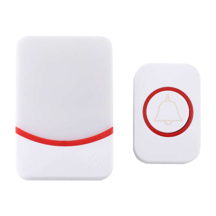 CMF1188 Home Music Remote Control Wireless Doorbell with 38 Ringtones & Colorful Flashing Lights ...