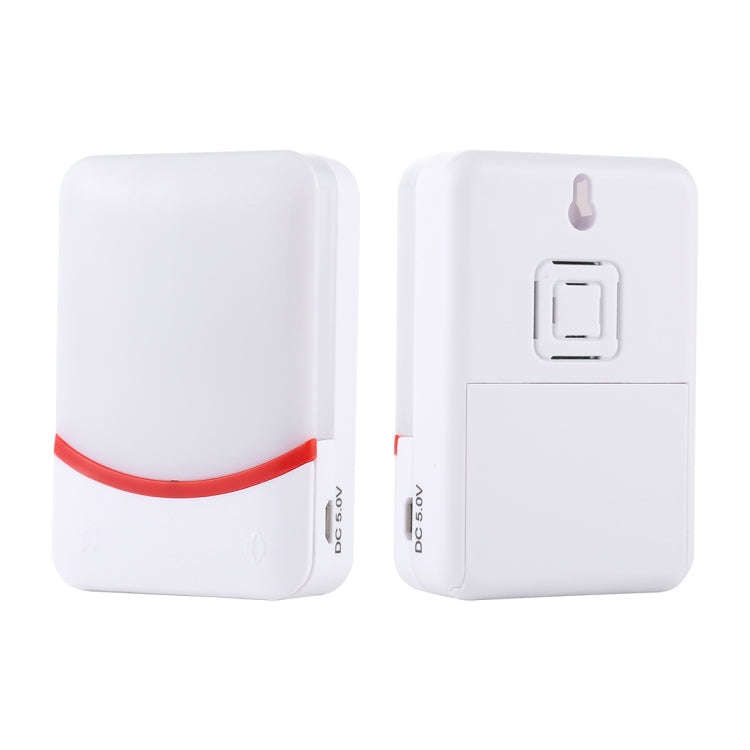 CMF1188 Home Music Remote Control Wireless Doorbell with 38 Ringtones & Colorful Flashing Lights ...