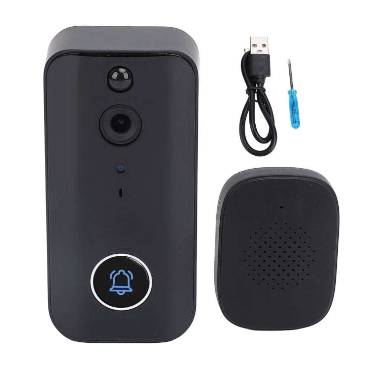 DoorBell i9 Wireless Doorbell Camera, Night vision, Motion Detection, Two-way Intercom (Black)