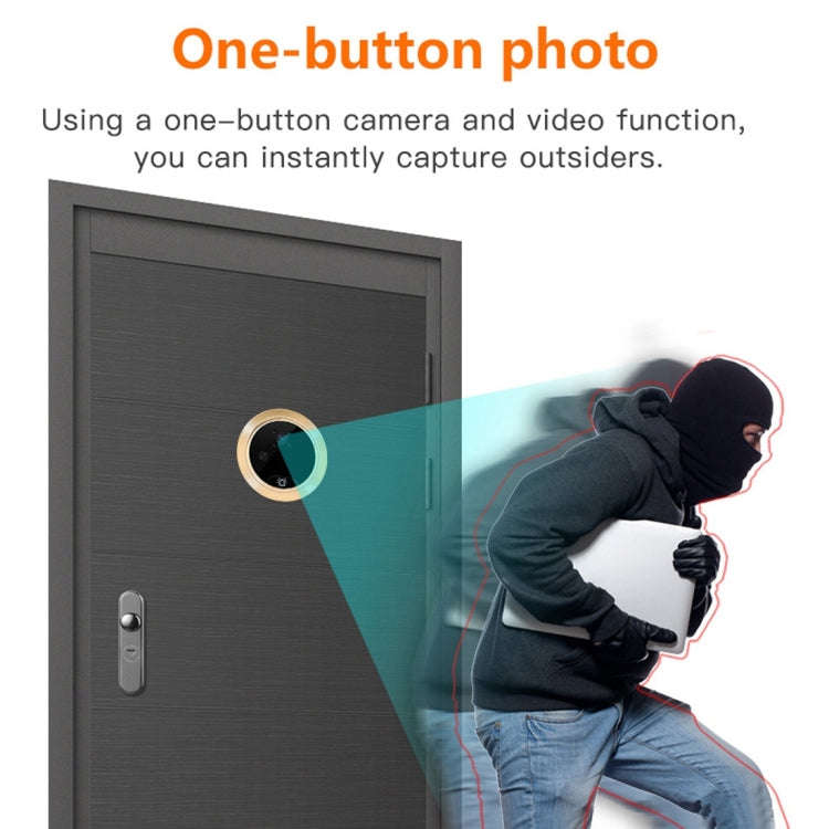 Smart WiFi Video Visual Doorbell, Support Night Vision & Video Message Leaving & Motion Detection...