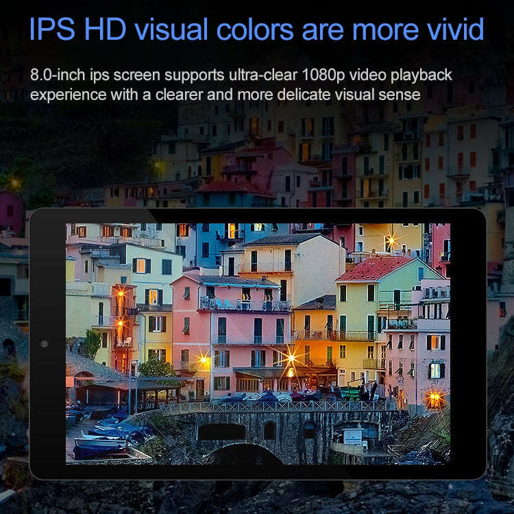 HSD8001 Tablet PC, 8 inch, 2GB+64GB, Windows 10, Intel Atom Z8300 Quad Core, Support TF Card & HD...