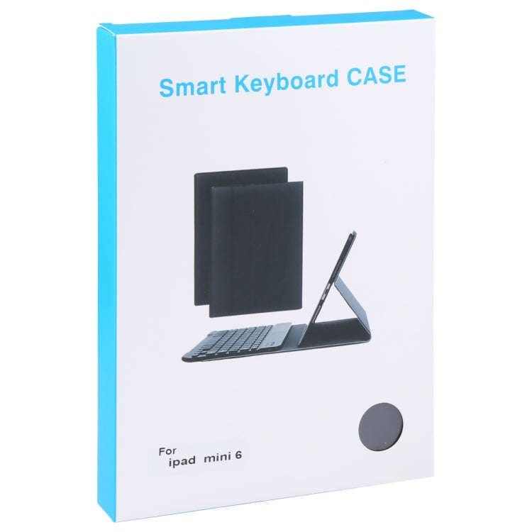 A06 Detachable Lambskin Texture Ultra-thin TPU Bluetooth Keyboard Leather Tablet Case with Stand ...