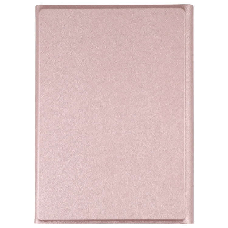 A06 Detachable Lambskin Texture Ultra-thin TPU Bluetooth Keyboard Leather Tablet Case with Stand ...