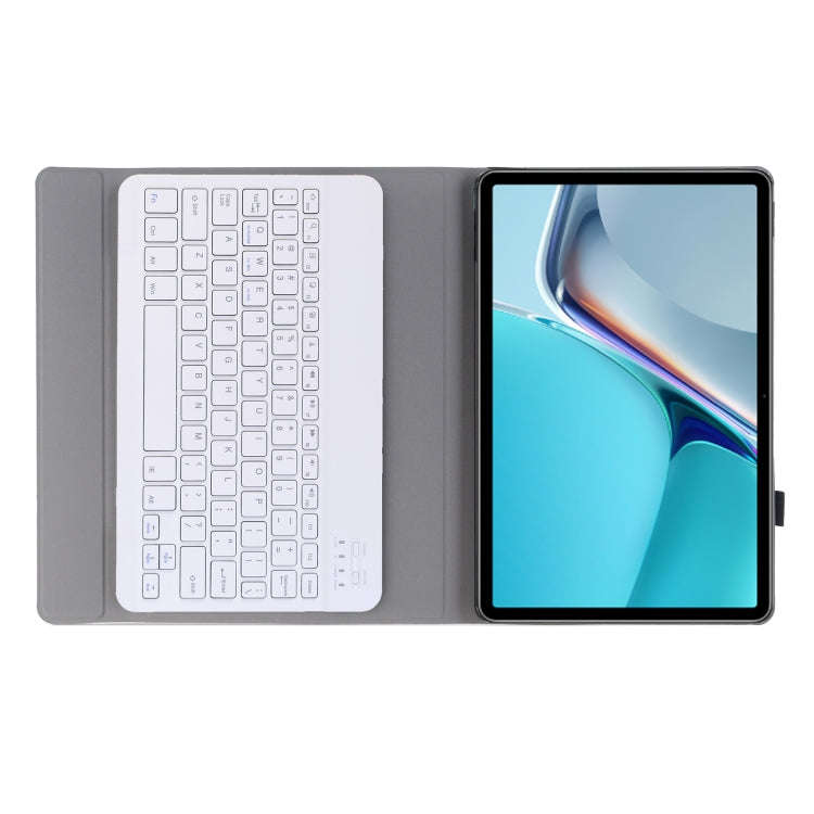 AW11 Detachable Lambskin Texture Ultra-thin TPU Bluetooth Keyboard Leather Tablet Case with Stand...