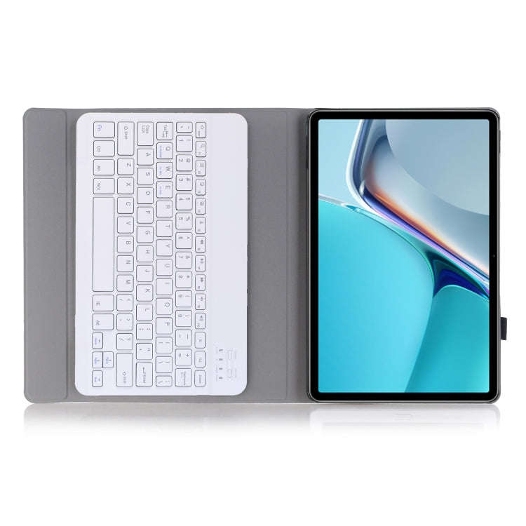 AW11 Detachable Lambskin Texture Ultra-thin TPU Bluetooth Keyboard Leather Tablet Case with Stand...
