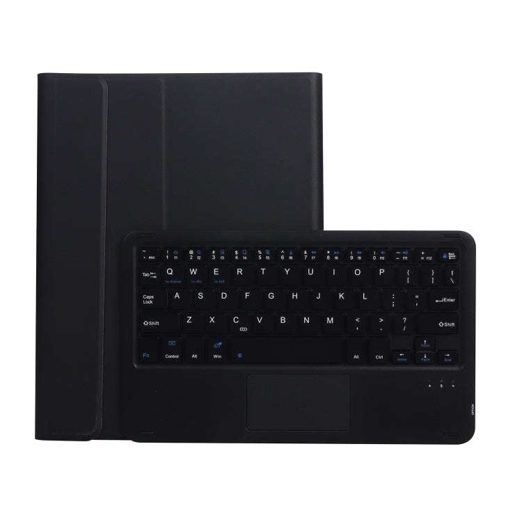 AW11-A Detachable Lambskin Texture Ultra-thin TPU Bluetooth Keyboard Leather Tablet Case with Tou...