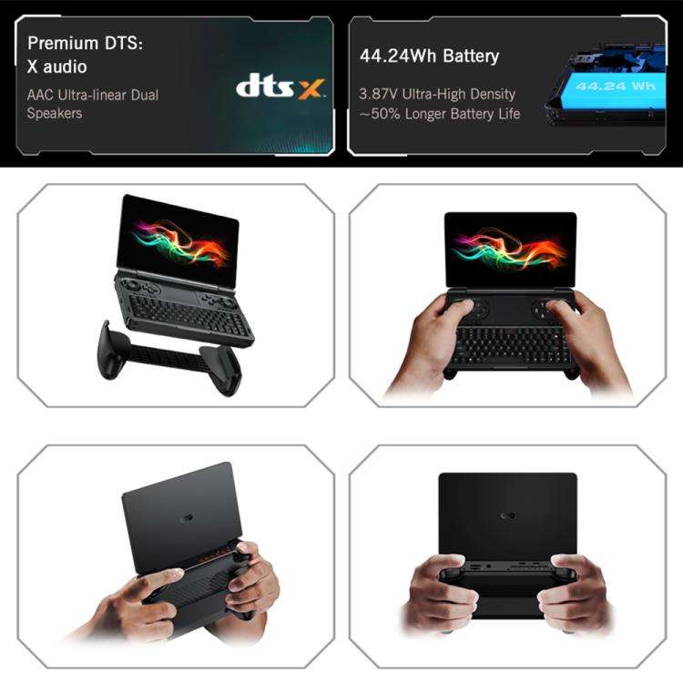 GPD WIN Mini 2025 Handheld Gaming PC, 16GB+1TB, 7 inch Windows 11 Home AMD Ryzen 7 8840U, EU Plug