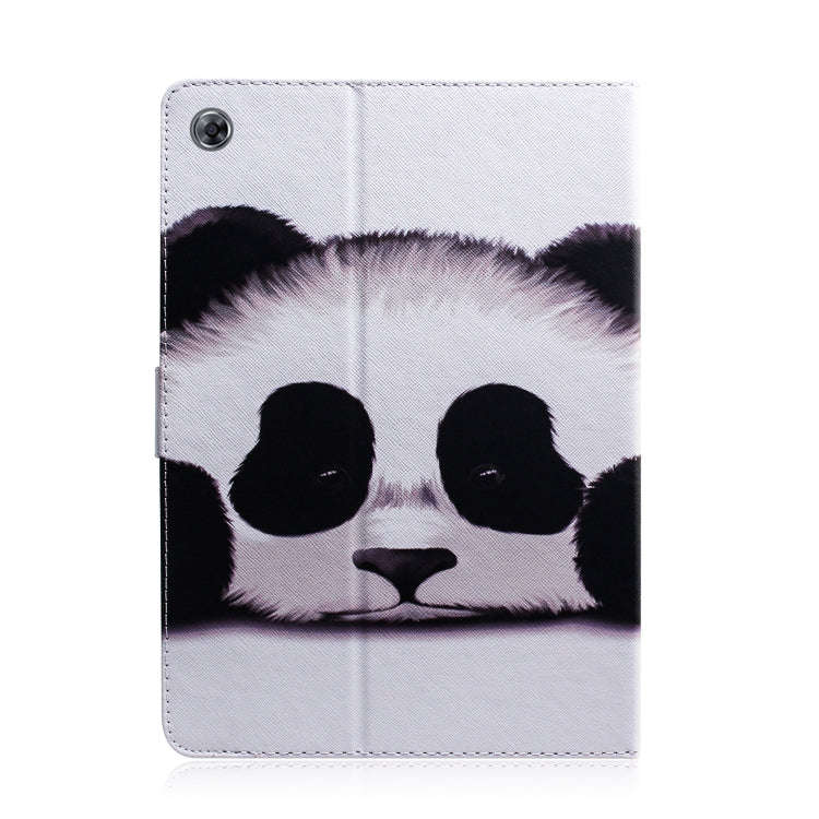 Panda Pattern Horizontal Flip Leather Case for Huawei MediaPad M5 Lite 8 / Honor Tab 5, with Hold...