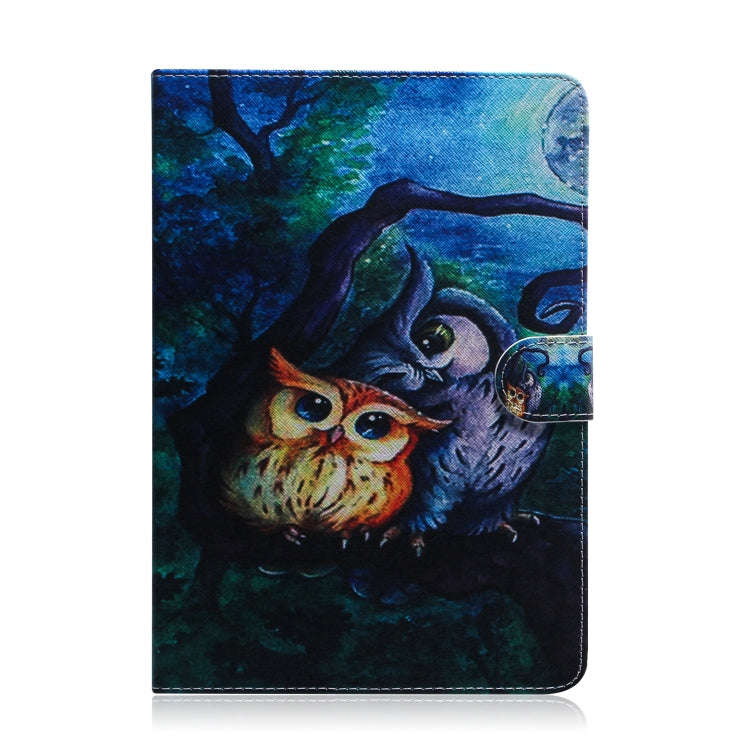 Oil Owl Pattern Horizontal Flip Leather Case for Huawei MediaPad M5 Lite 8 / Honor Tab 5, with Ho...