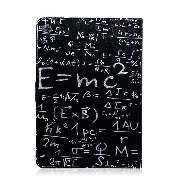 Formula Pattern Horizontal Flip Leather Case for Huawei MediaPad M5 Lite 8 / Honor Tab 5, with Ho...