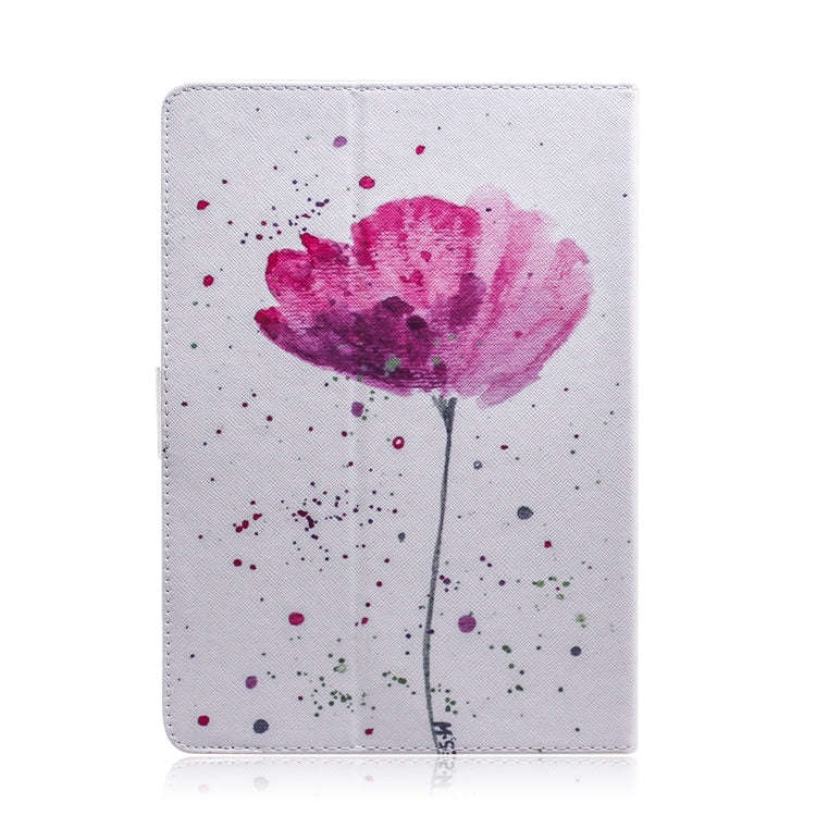 Purple Orchids Pattern Horizontal Flip Leather Case for Amazon Kindle Paperwhite 4 (2018) / 3 / 2...