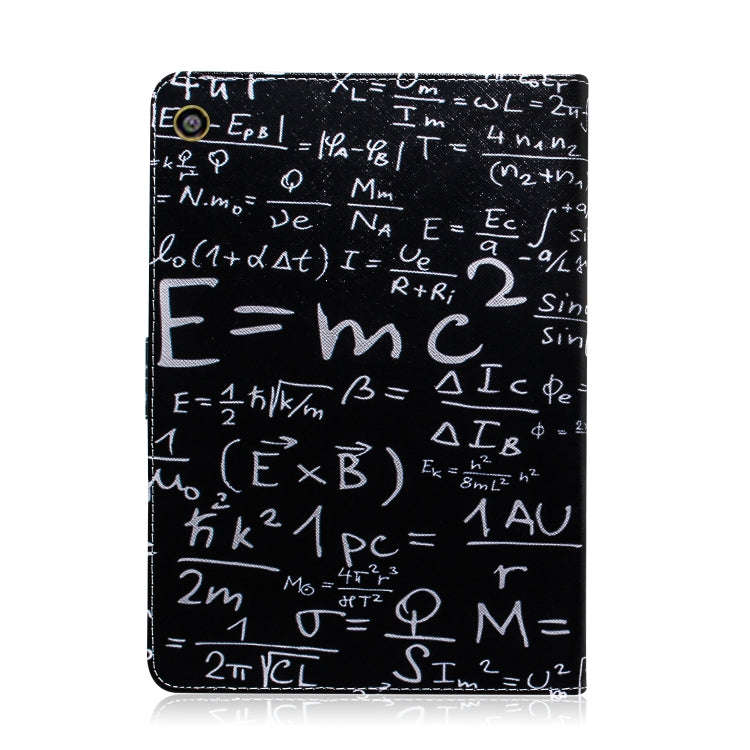 Formula Pattern Horizontal Flip Leather Case for Amazon Kindle Fire HD 8 2015/2016/2017/2018, wit...