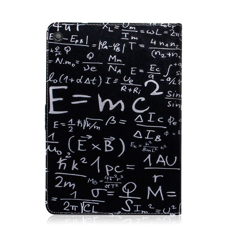 Formula Pattern Horizontal Flip Leather Case for Amazon Kindle Fire HD 10 2015/2017, with Holder ...