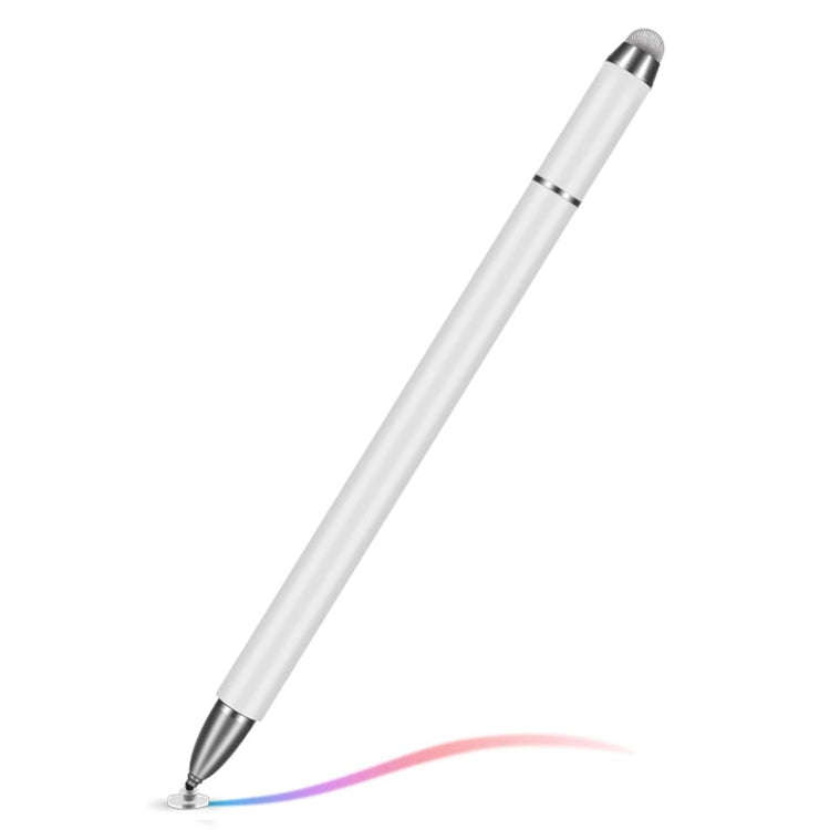 JB03 Universal Magnetic Pen Cap Pan Head + Fiber Cloth + Ball Point Pen 3 in 1 Stylus Pen for Sma...
