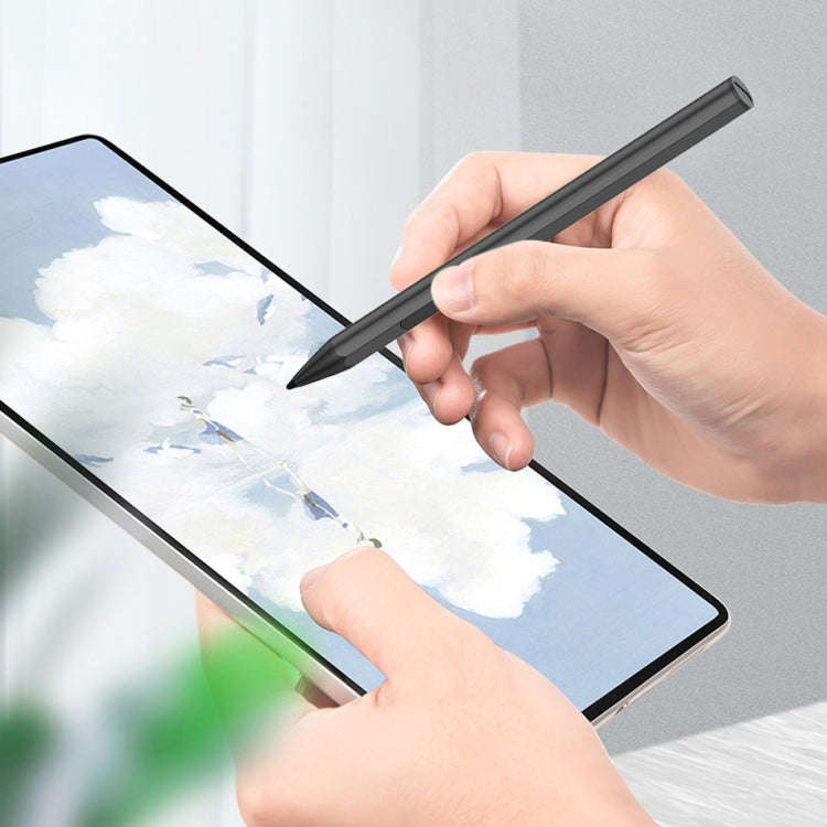 WR18 4096 Micro USB Pressure-Sensitive Stylus Pen(Black)