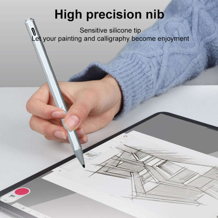 WR19 4096 USB-C/Type-C Pressure-Sensitive Stylus Pen(Black)