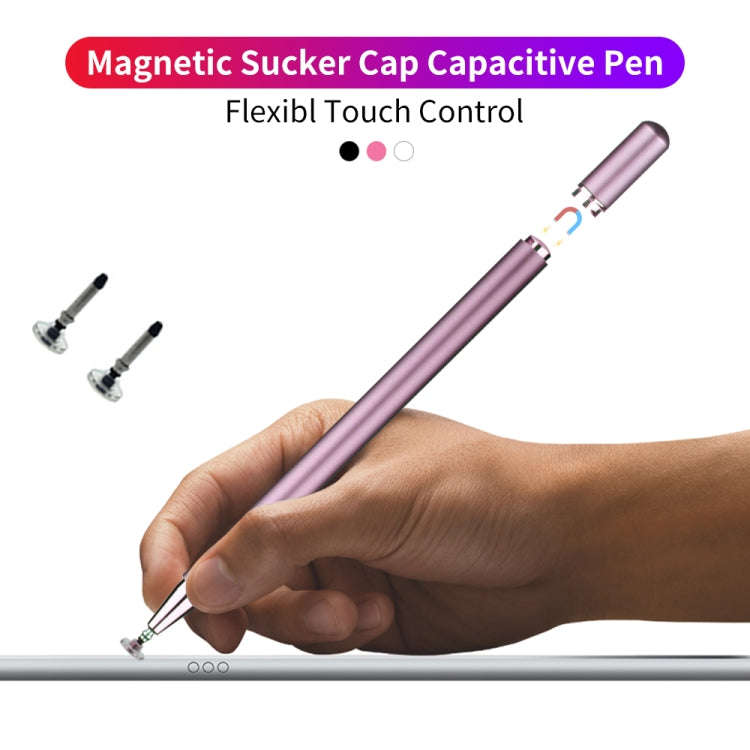 JD01 Universal Magnetic Pen Cap + Disc + Spare Pen Head Stylus Pen for Smart Tablets and Mobile P...