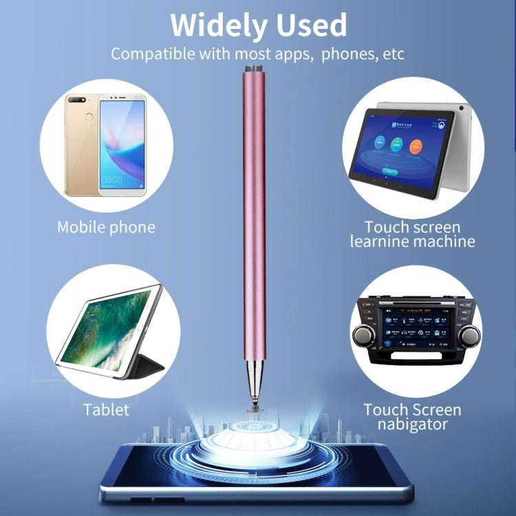 JD01 Universal Magnetic Pen Cap + Disc + Spare Pen Head Stylus Pen for Smart Tablets and Mobile P...