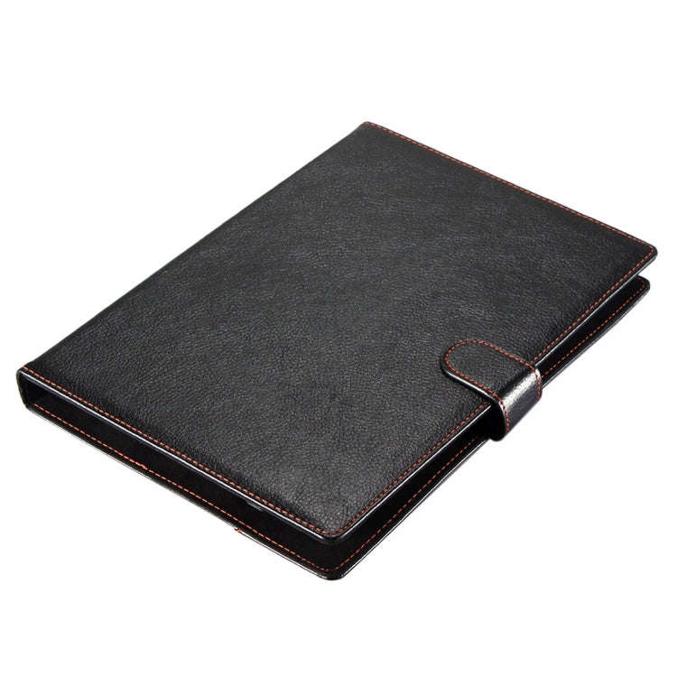 Universal Bluetooth V3.0 Keyboard Detachable Litchi Texture PU Leather Tablet Case with Touchpad ...