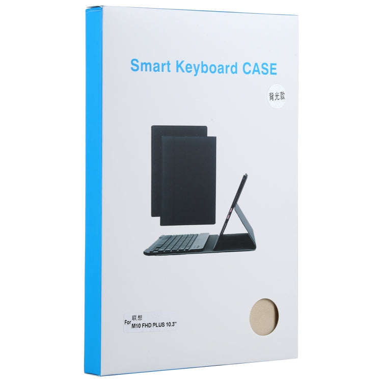 AM10S Detachable Bluetooth Backlight Keyboard Ultrathin Horizontal Flip Leather Tablet Case with ...