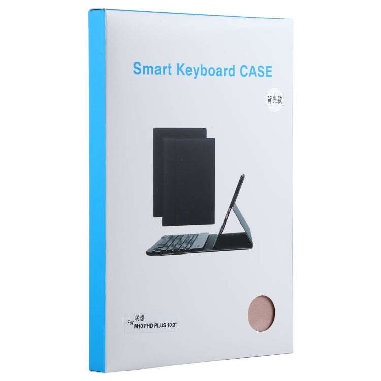 AM10S Detachable Bluetooth Backlight Keyboard Ultrathin Horizontal Flip Leather Tablet Case with ...