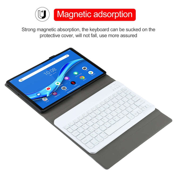 AM10S Detachable Bluetooth Backlight Keyboard Ultrathin Horizontal Flip Leather Tablet Case with ...