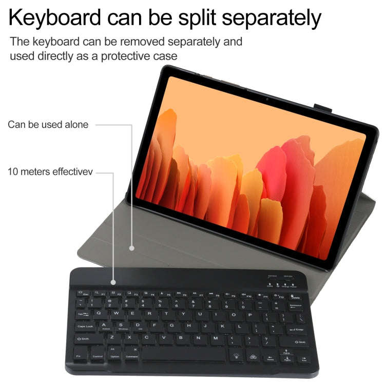 A500S Detachable Bluetooth Backlight Keyboard Ultrathin Horizontal Flip Leather Tablet Case with ...