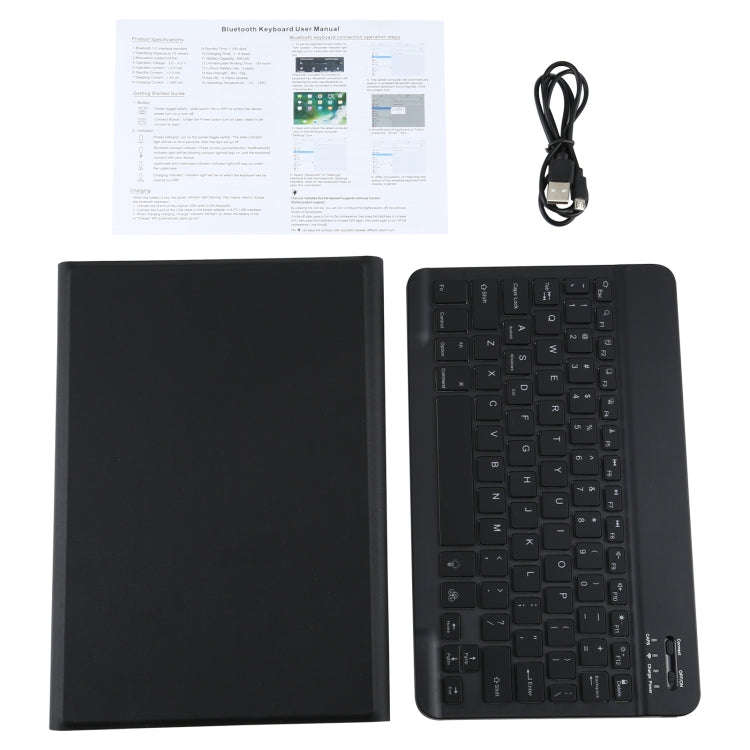 A500S Detachable Bluetooth Backlight Keyboard Ultrathin Horizontal Flip Leather Tablet Case with ...