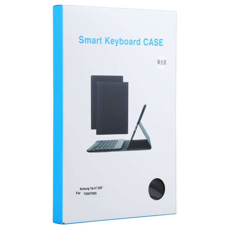 A500S Detachable Bluetooth Backlight Keyboard Ultrathin Horizontal Flip Leather Tablet Case with ...