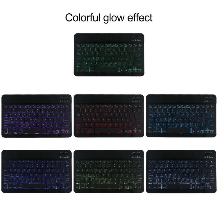 A500S Detachable Bluetooth Backlight Keyboard Ultrathin Horizontal Flip Leather Tablet Case with ...