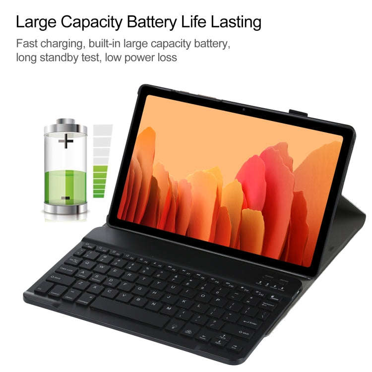 A500S Detachable Bluetooth Backlight Keyboard Ultrathin Horizontal Flip Leather Tablet Case with ...