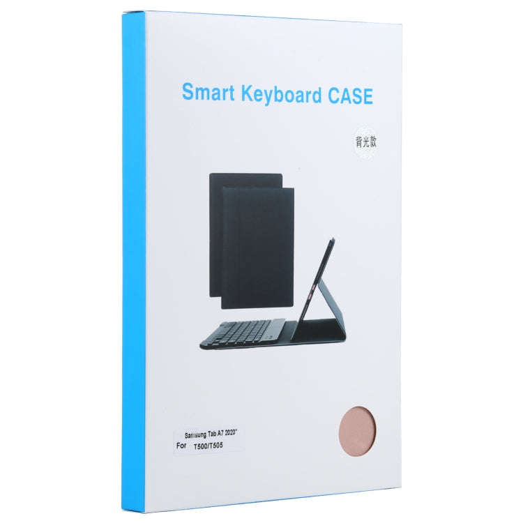A500S Detachable Bluetooth Backlight Keyboard Ultrathin Horizontal Flip Leather Tablet Case with ...