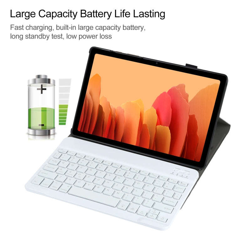 A500S Detachable Bluetooth Backlight Keyboard Ultrathin Horizontal Flip Leather Tablet Case with ...