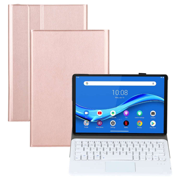 AM10-A Detachable Bluetooth Backlight Keyboard Ultrathin Horizontal Flip Leather Tablet Case with...