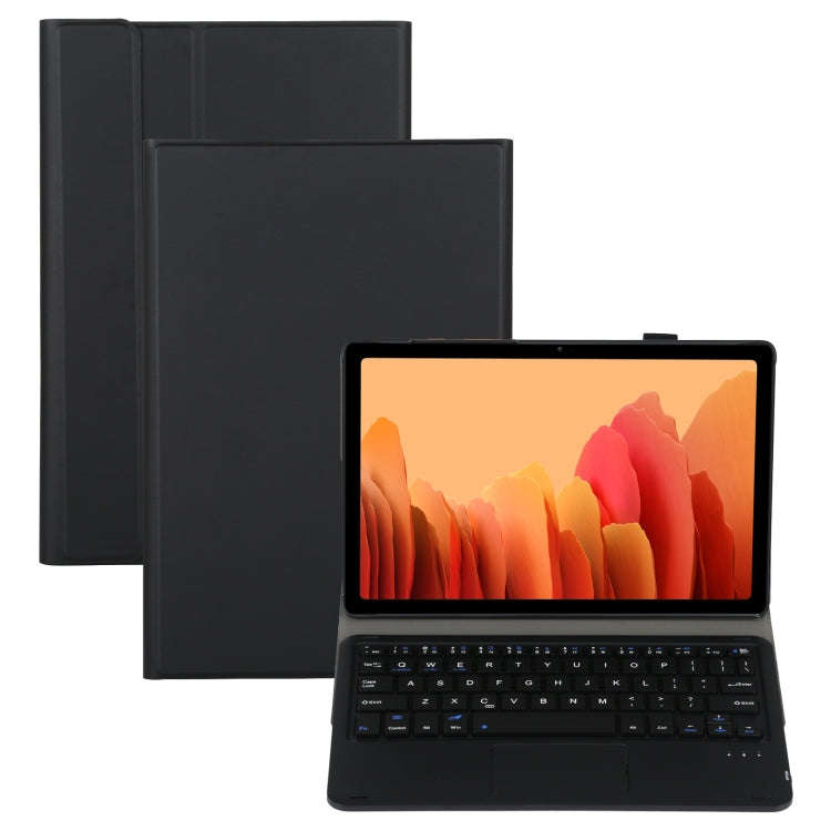 A500-A Detachable Bluetooth Keyboard Ultrathin Horizontal Flip Leather Tablet Case with Touchpad ...