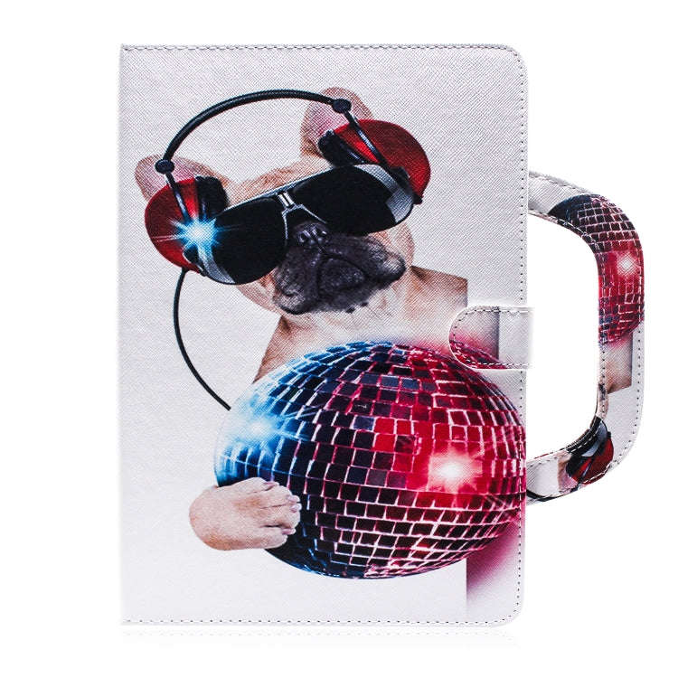 Fashion Dog Pattern Horizontal Flip Leather Case for Huawei MediaPad T5, with Holder & Card Slot ...
