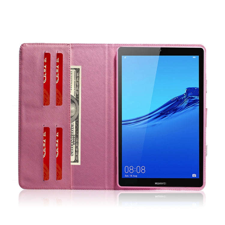 Magnolia Pattern Horizontal Flip Leather Case for Huawei MediaPad M5 Lite 8 / Honor Tab 5, with H...