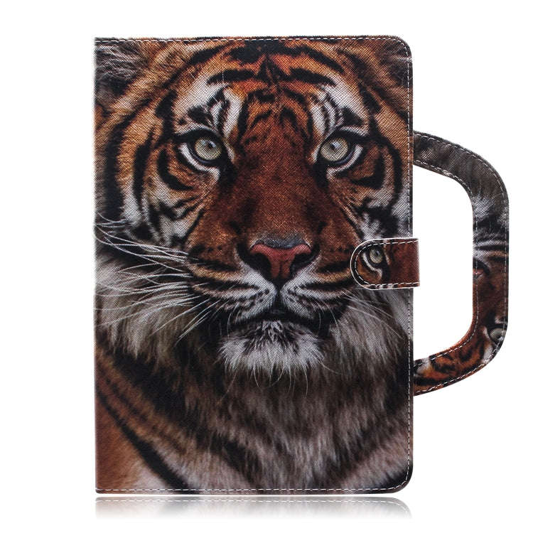 Tiger Pattern Horizontal Flip Leather Case for Huawei MediaPad M5 Lite 8 / Honor Tab 5, with Hold...