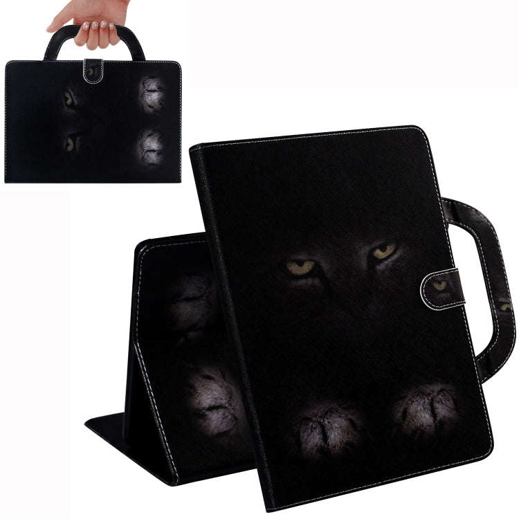 Cat Pattern Horizontal Flip Leather Case for Huawei MediaPad M5 Lite 8 / Honor Tab 5, with Holder...