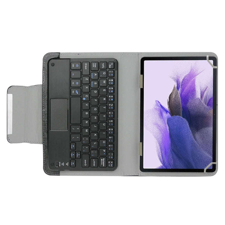 Universal Detachable Magnetic Bluetooth Touchpad Keyboard Leather Tablet Case with Holder for 10....