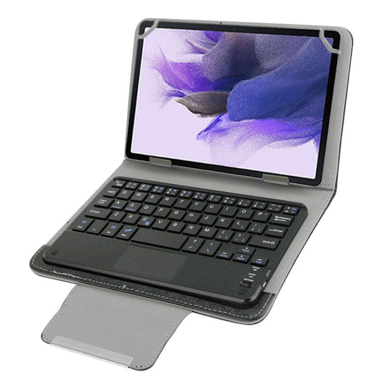 Universal Detachable Magnetic Bluetooth Touchpad Keyboard Leather Tablet Case with Holder for 10....