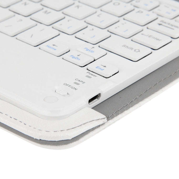 Universal Detachable Magnetic Bluetooth Touchpad Keyboard Leather Tablet Case with Holder for 10....