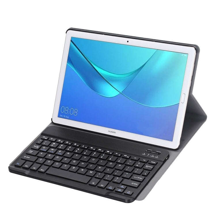 Detachable Bluetooth Keyboard Ultrathin Horizontal Flip Leather Tablet Case for Huawei MediaPad M...
