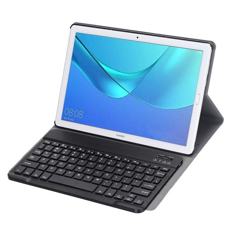 Detachable Bluetooth Keyboard Ultrathin Horizontal Flip Leather Tablet Case for Huawei MediaPad M...
