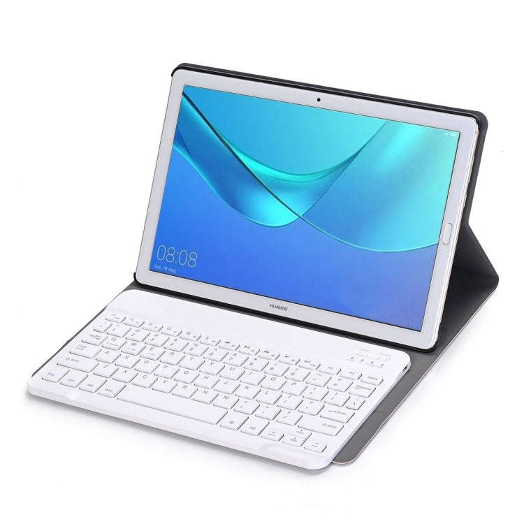 Detachable Bluetooth Keyboard Ultrathin Horizontal Flip Leather Tablet Case for Huawei MediaPad M...