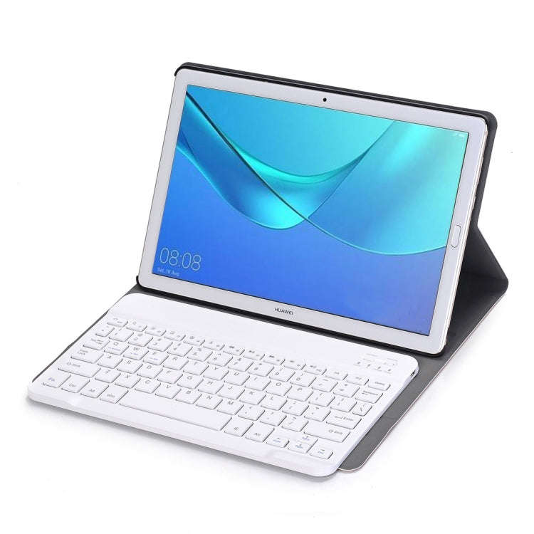 Detachable Bluetooth Keyboard Ultrathin Horizontal Flip Leather Tablet Case for Huawei MediaPad M...