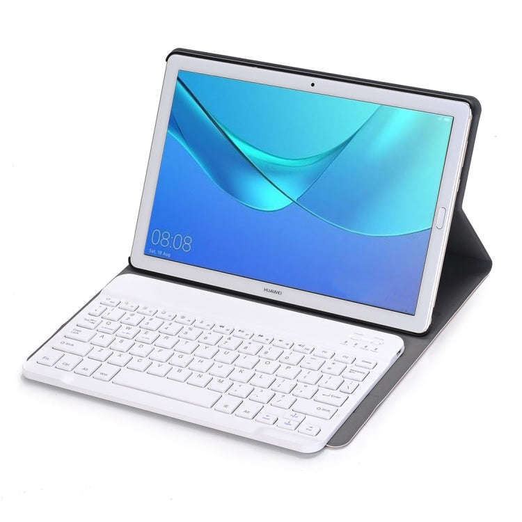 Detachable Bluetooth Keyboard Ultrathin Horizontal Flip Leather Tablet Case for Huawei MediaPad M...