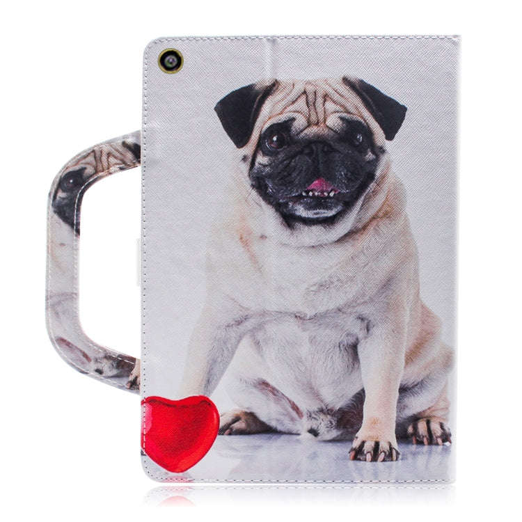 Dog Pattern Horizontal Flip Leather Case for Amazon Kindle Fire HD 8 2015/2016/2017/2018, with Ho...