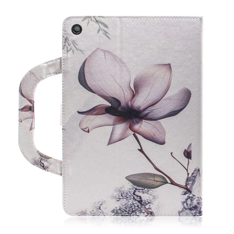 Magnolia Pattern Horizontal Flip Leather Case for Amazon Kindle Fire HD 10 2015/2017, with Holder...